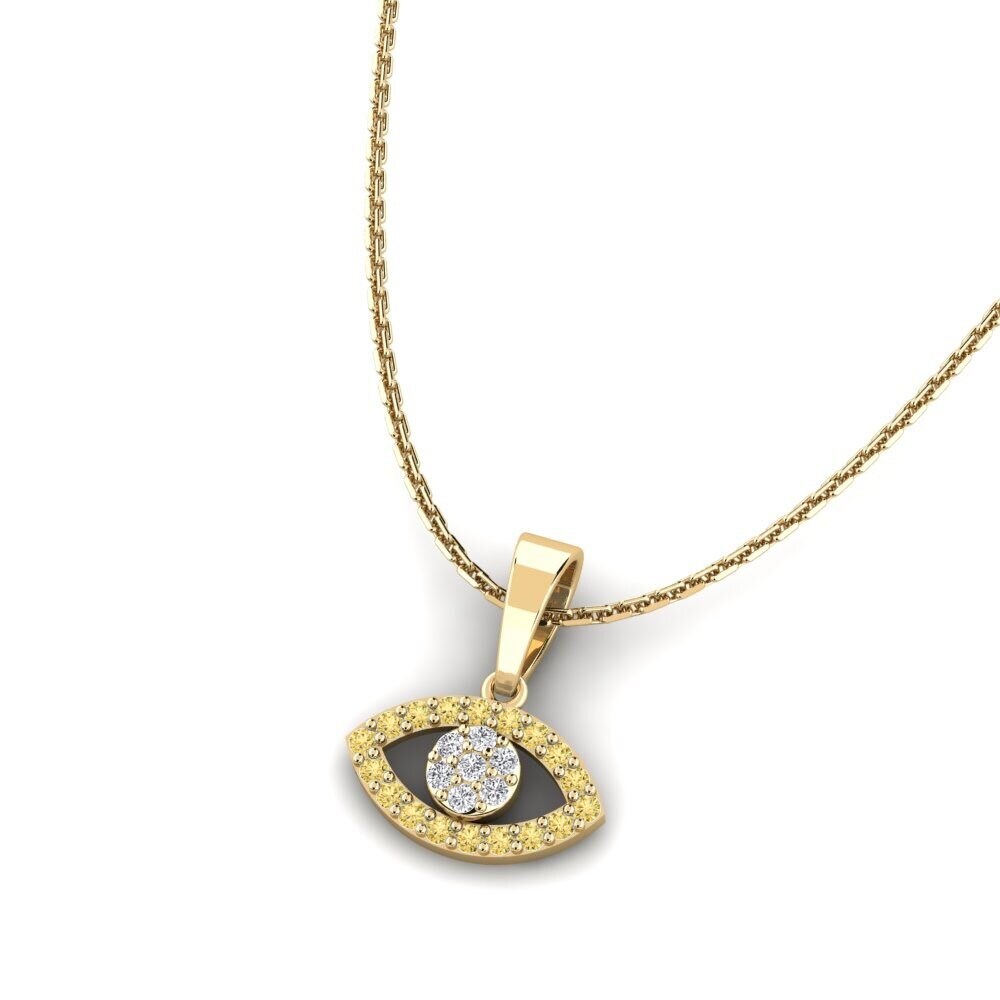 Yellow Diamond Women's Pendant Confianza