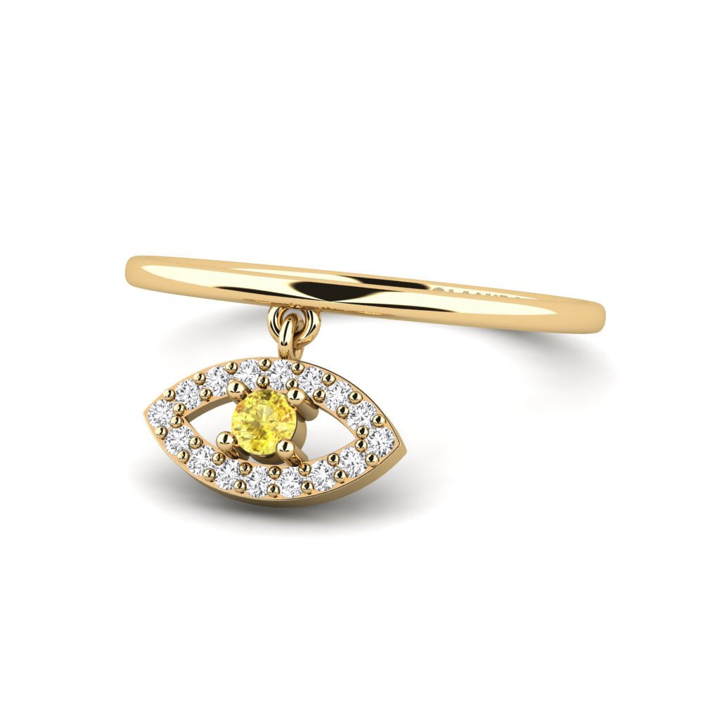 Yellow Sapphire Ring Deochi