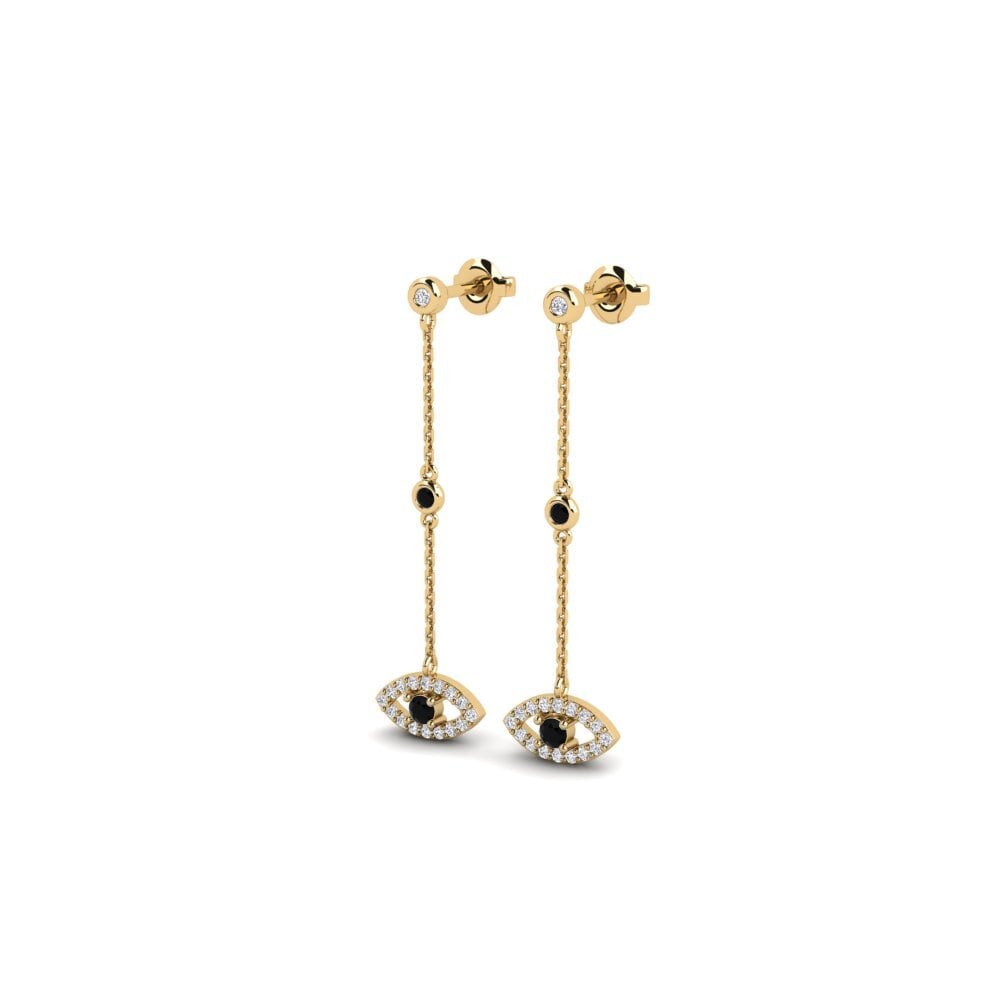 Black Diamond Women's Earring Disort