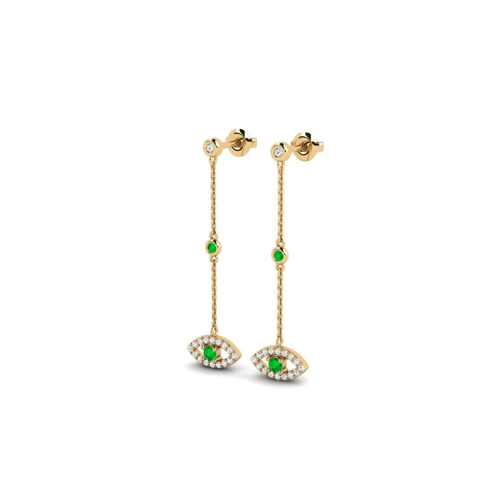 Emerald Women's Earring Disort