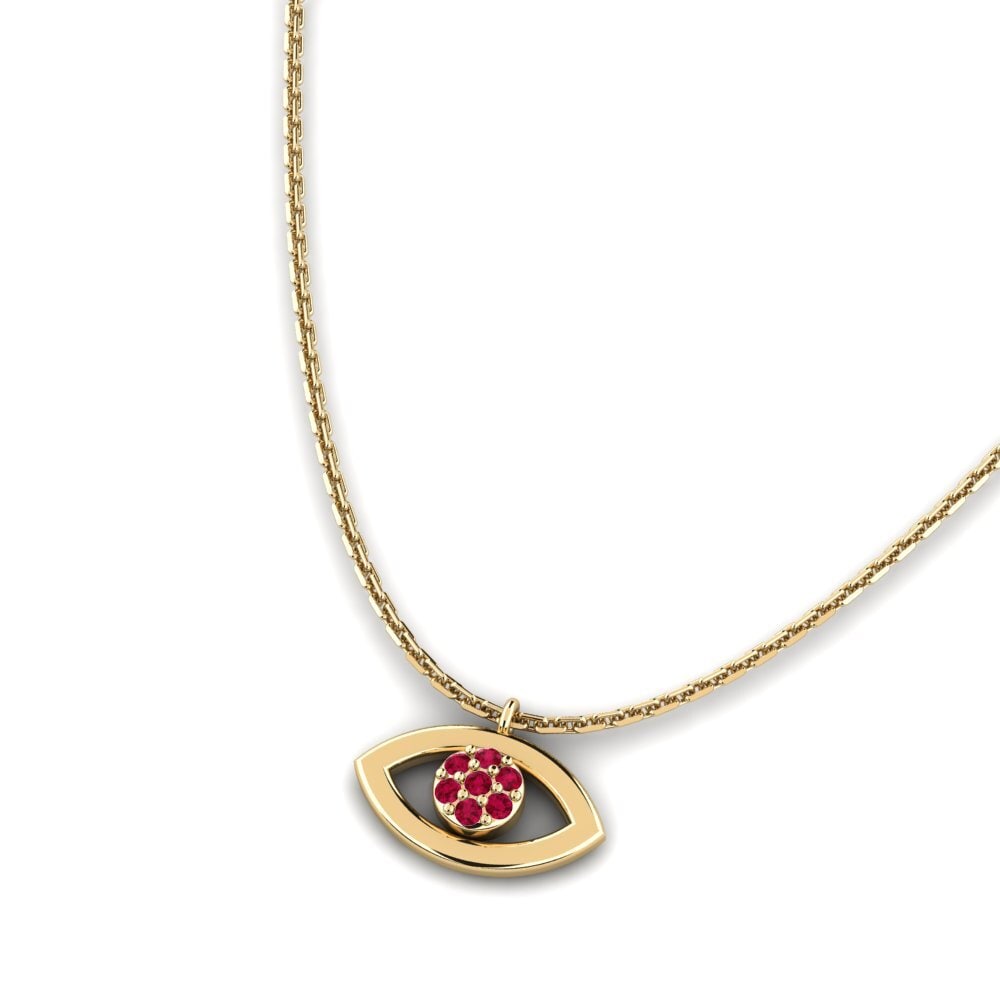 Ruby Women's Necklace Forsterkning