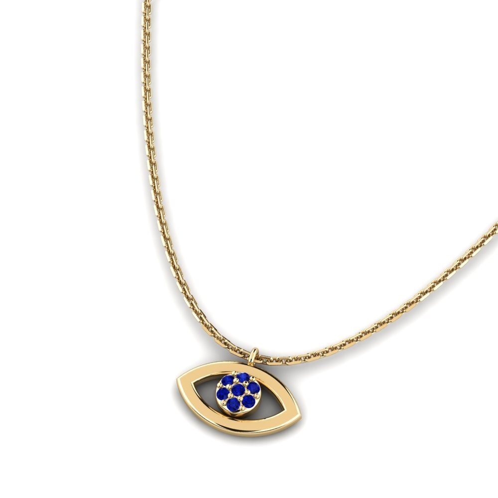 Sapphire Women's Necklace Forsterkning