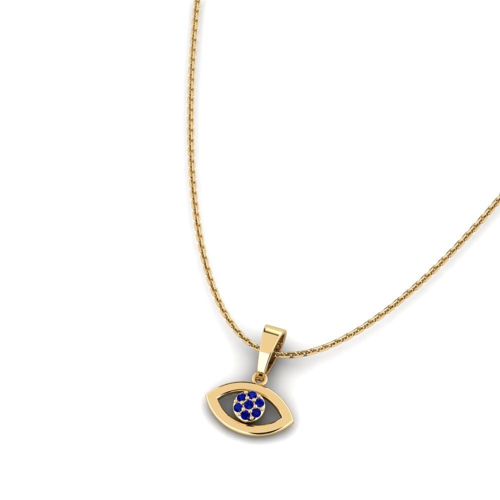 Sapphire Women's Pendant Hrabrost