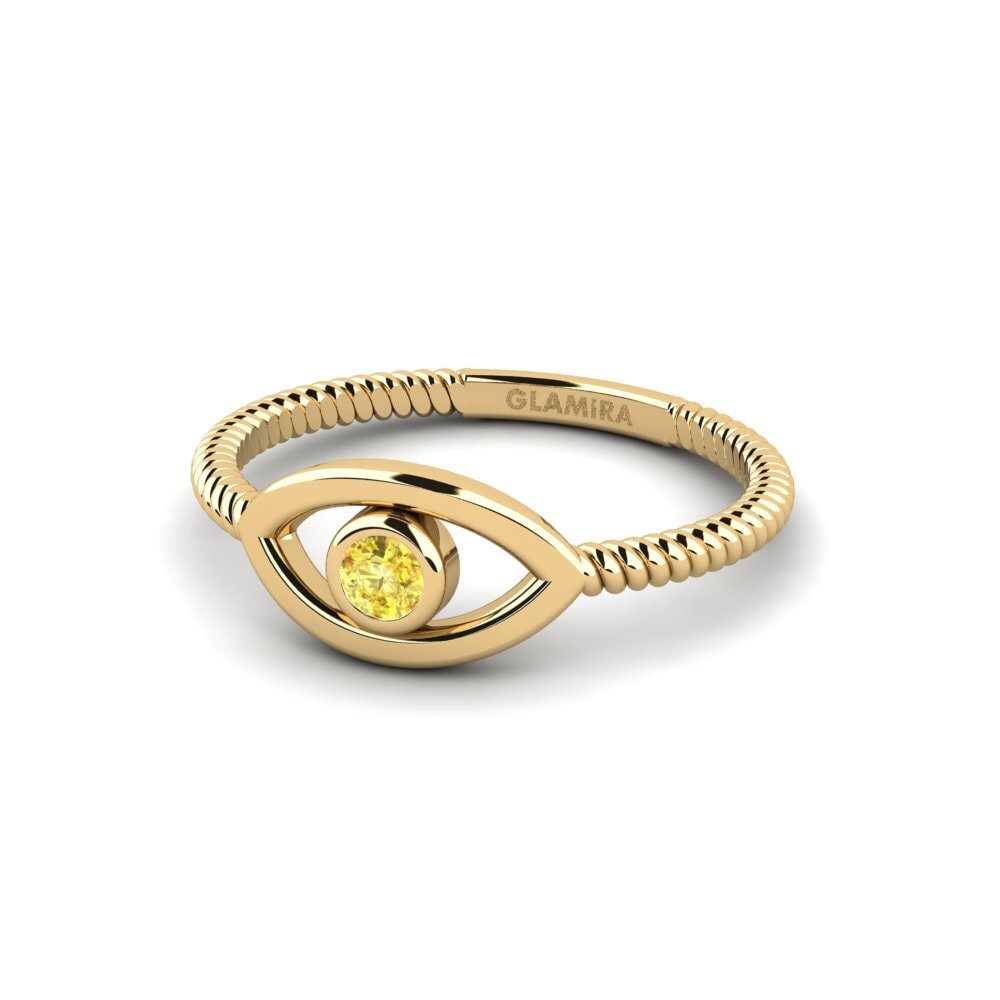 Yellow Sapphire Ring Hugrekki
