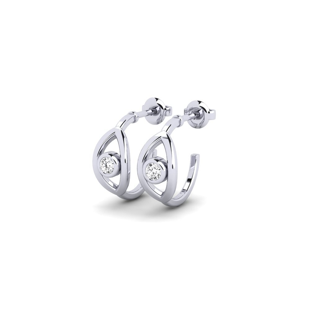 White Silver Women's Earring Isethulo