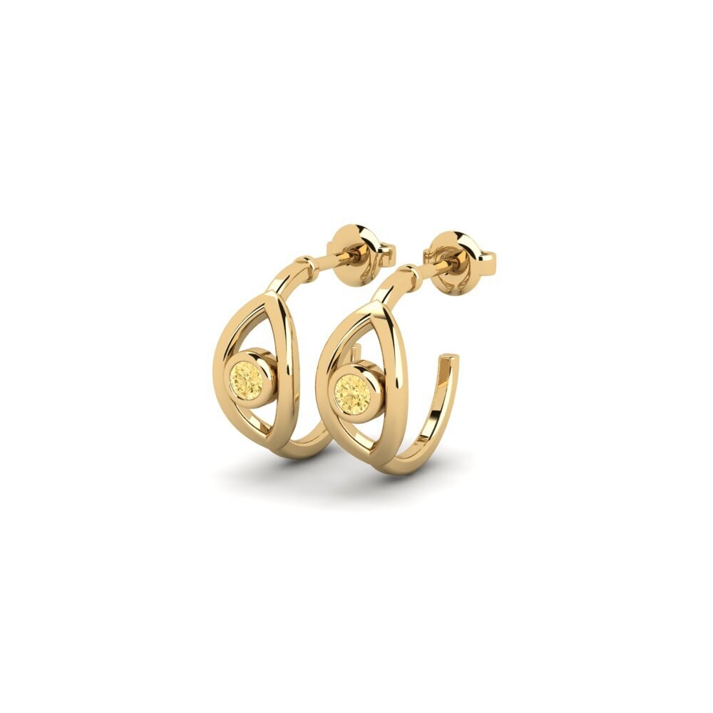 Yellow Diamond Women's Earring Isethulo