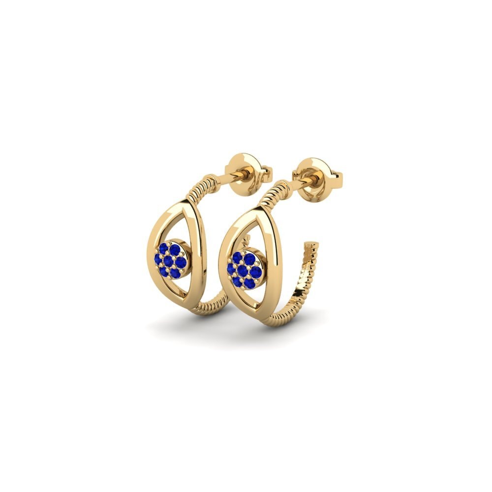 Sapphire Women's Earring Jaruntaka