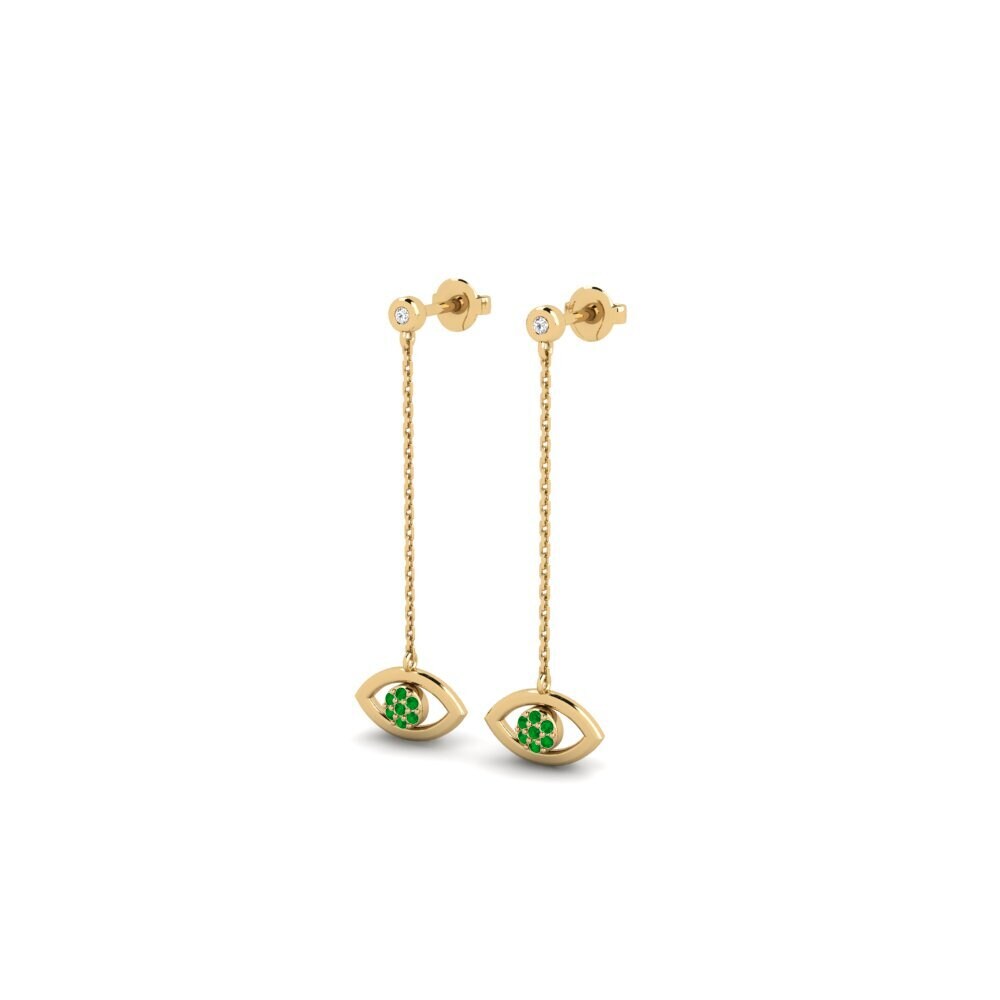 Emerald Women's Earring Konfyans