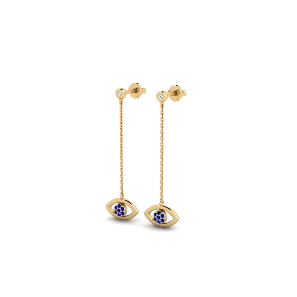 Sapphire Women's Earring Konfyans