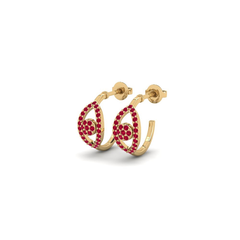 Ruby Women's Earring Kouraj