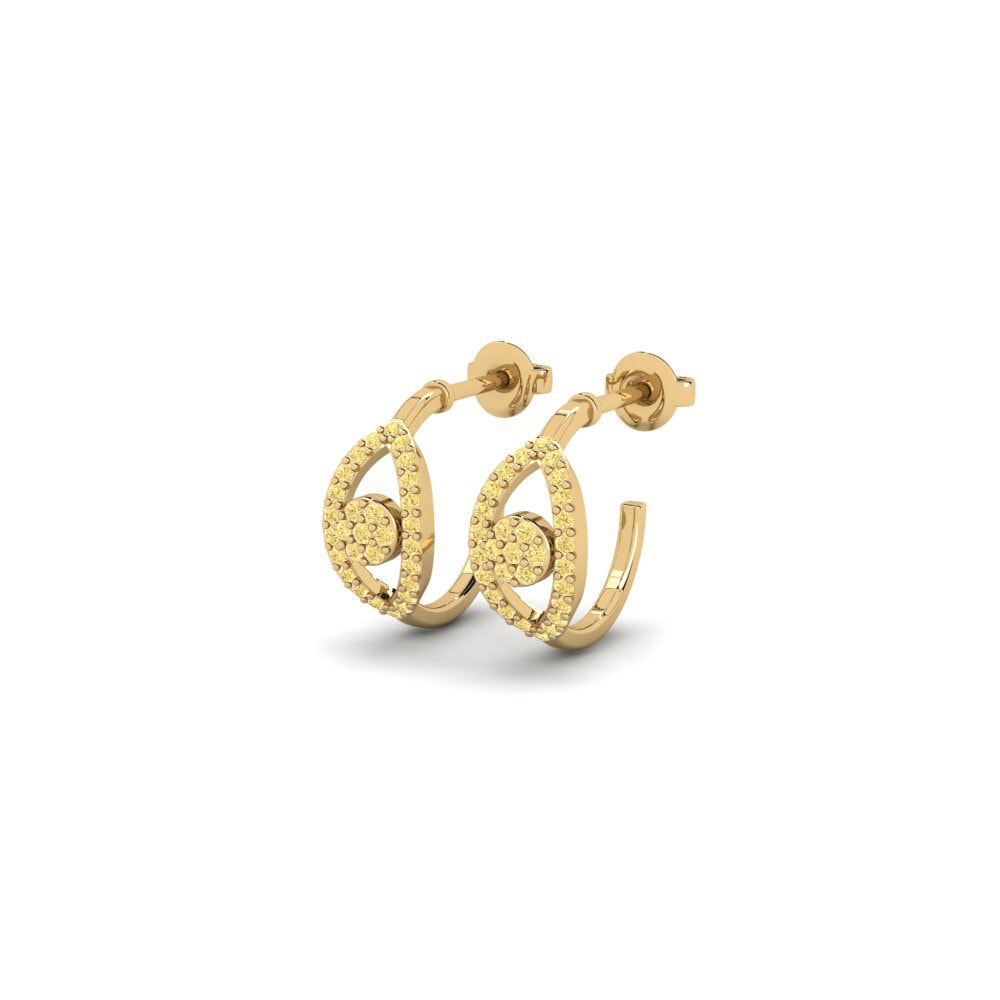 Yellow Diamond Women's Earring Kouraj