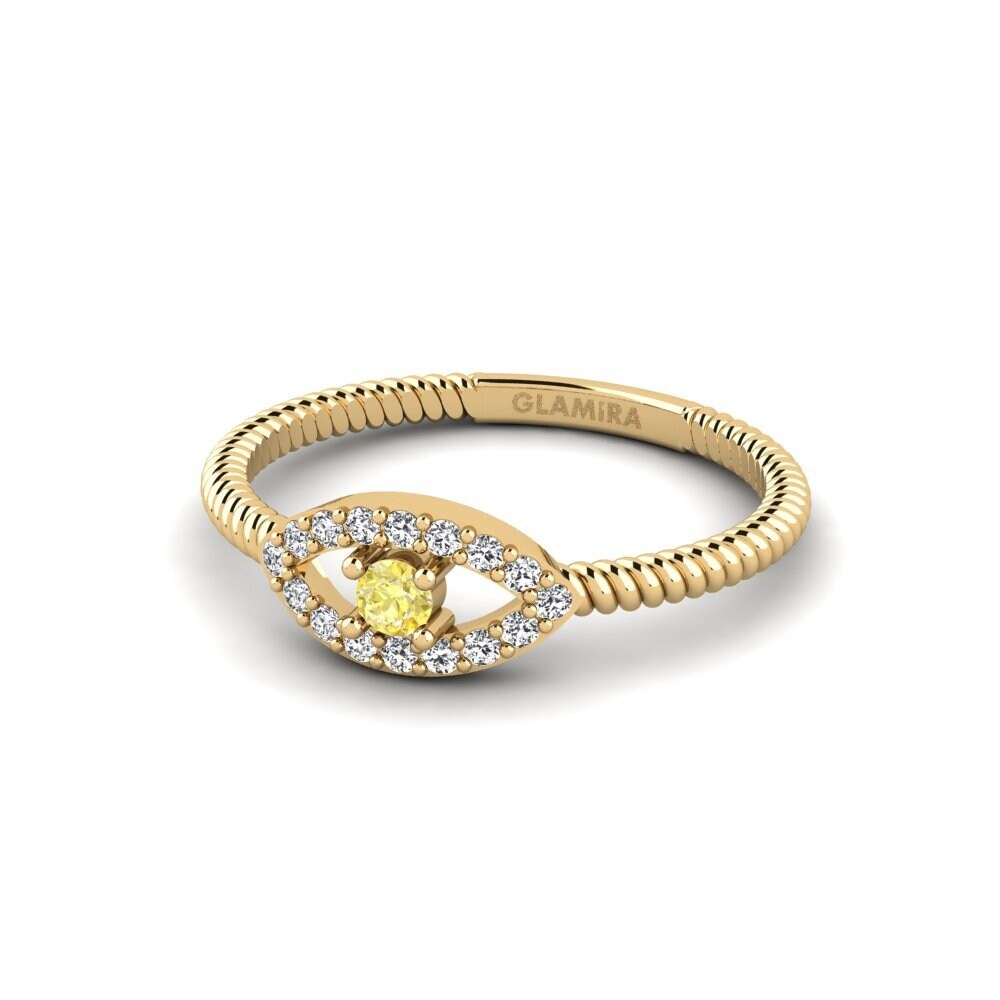 Yellow Sapphire Ring Leihlo
