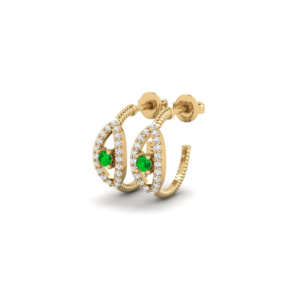Emerald Women's Earring Matsuge