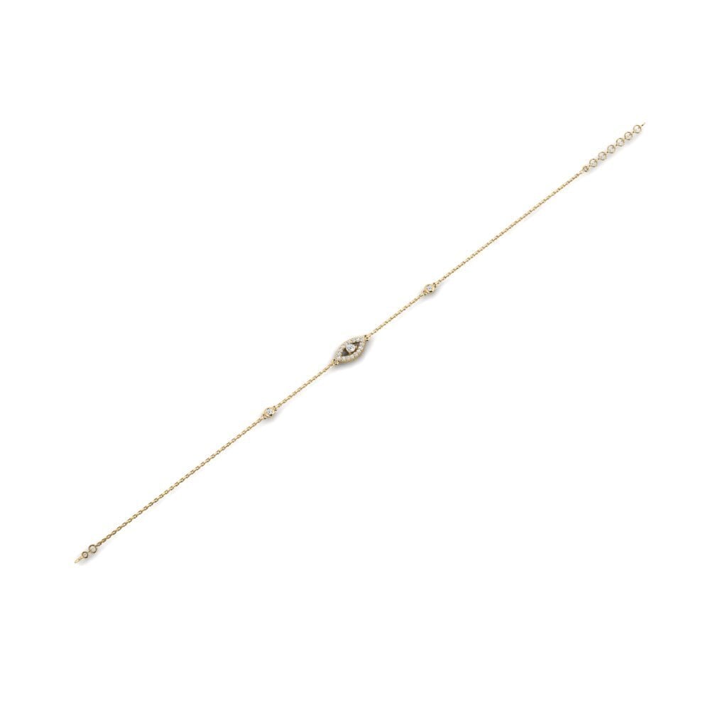 White sapphire Women's Bracelet Mauvais