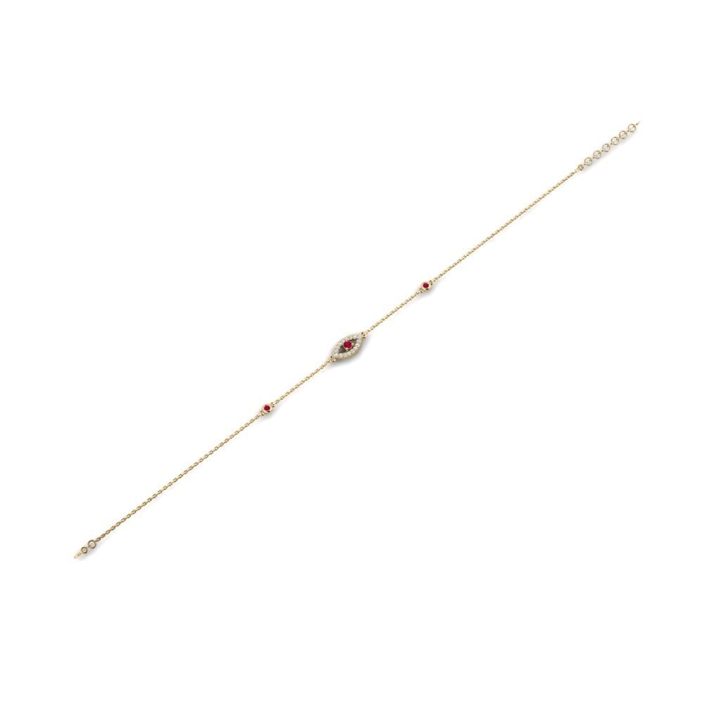 Ruby Women's Bracelet Mauvais