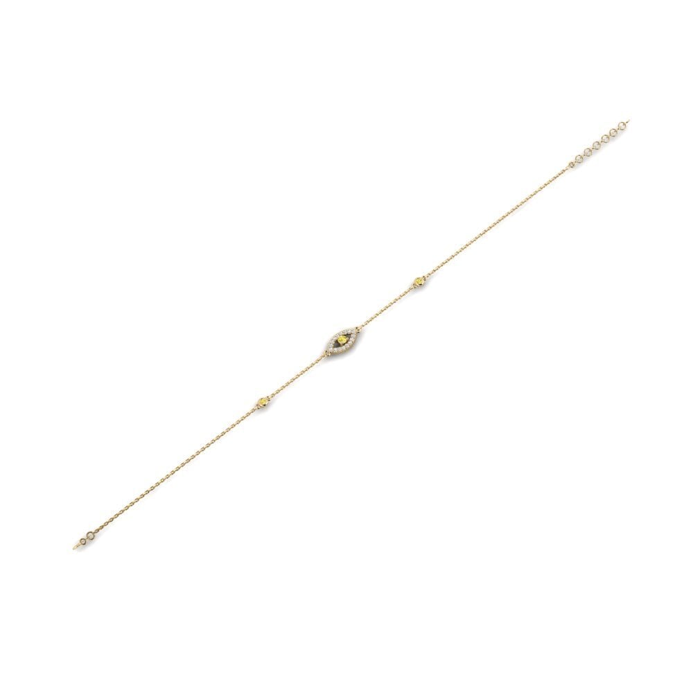 Yellow Sapphire Women's Bracelet Mauvais