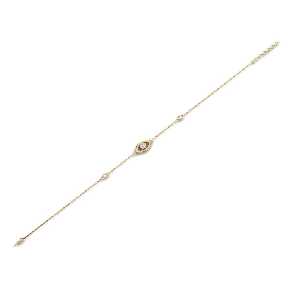 Zafiro Rosado Pulsera de Mujer Nkwado