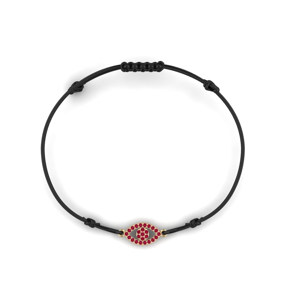 Ruby Cord Bracelet Olhado