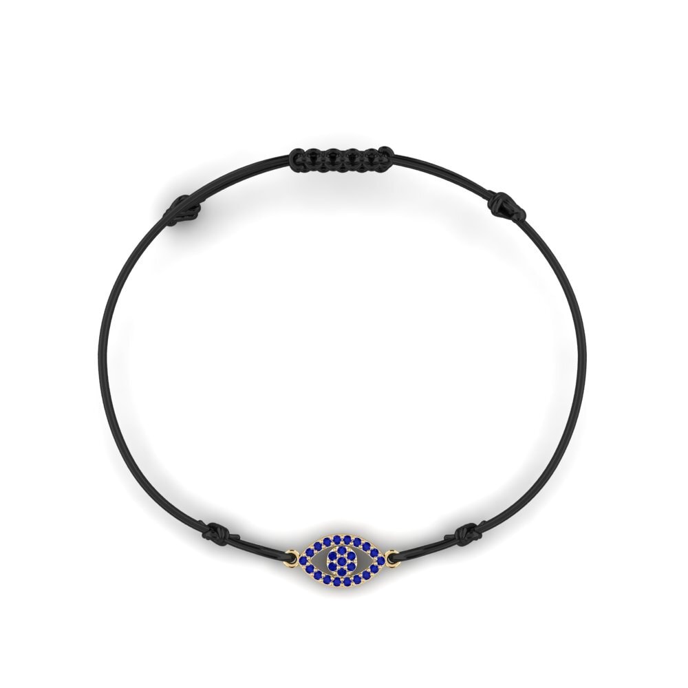 Sapphire Cord Bracelet Olhado