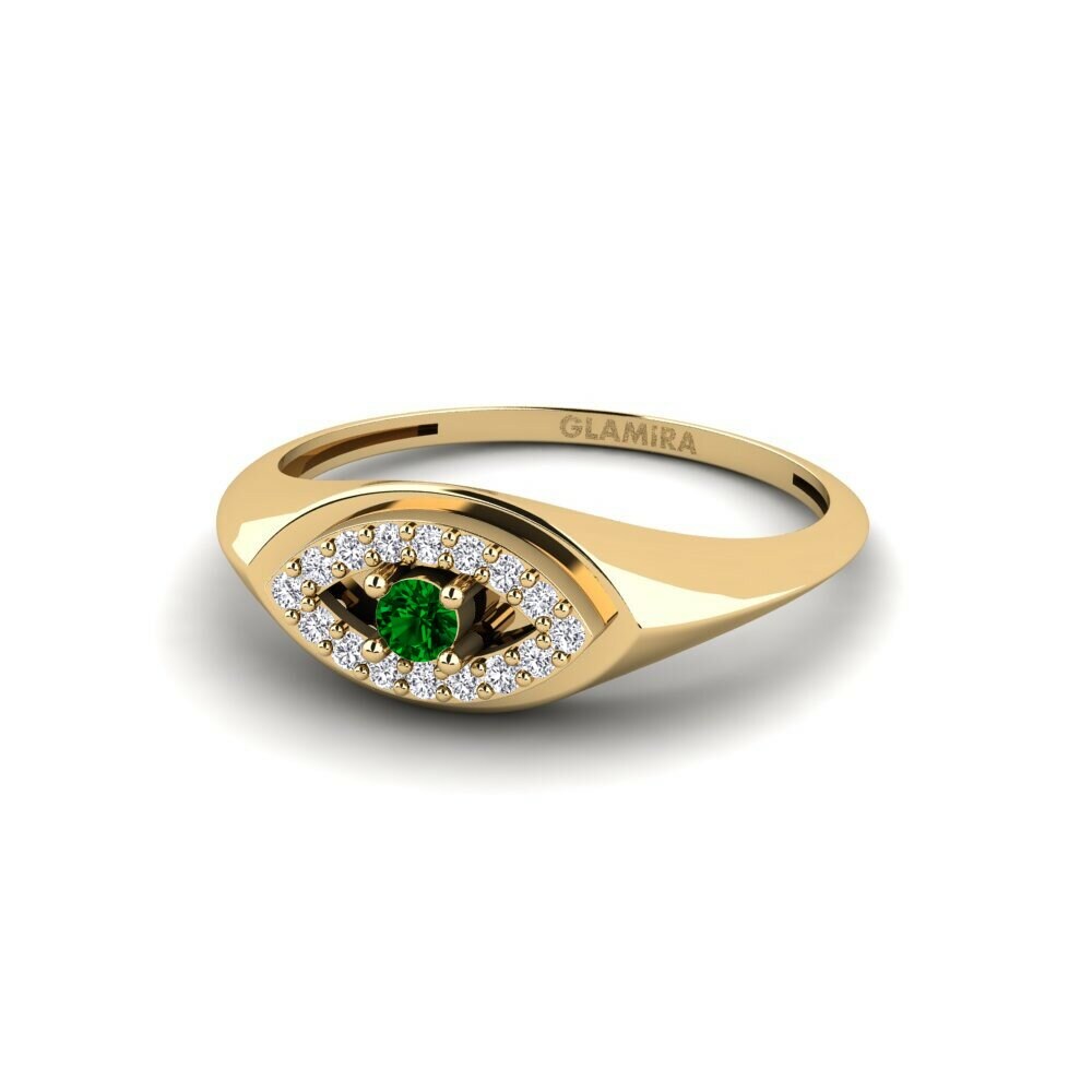 Green Zirconia Ring Pestanya