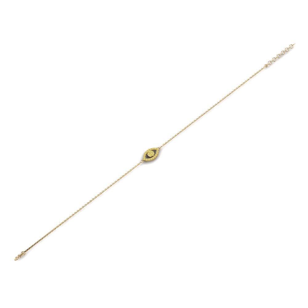 Yellow Sapphire Women's Bracelet Rinforzu