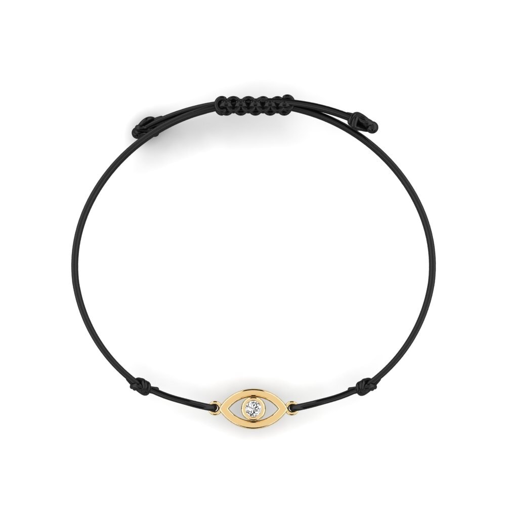 Moissanita Pulsera de cordón Tulangan