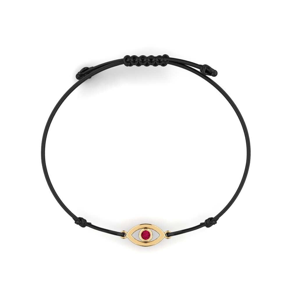 Ruby Cord Bracelet Tulangan