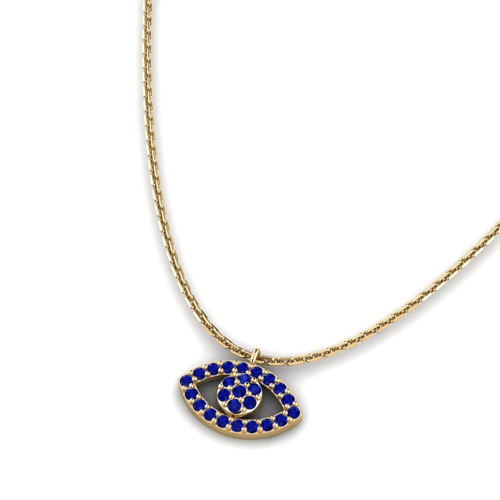 Sapphire Women's Necklace Vantage