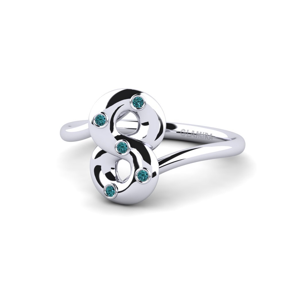 Blauer Diamant Ring Surat
