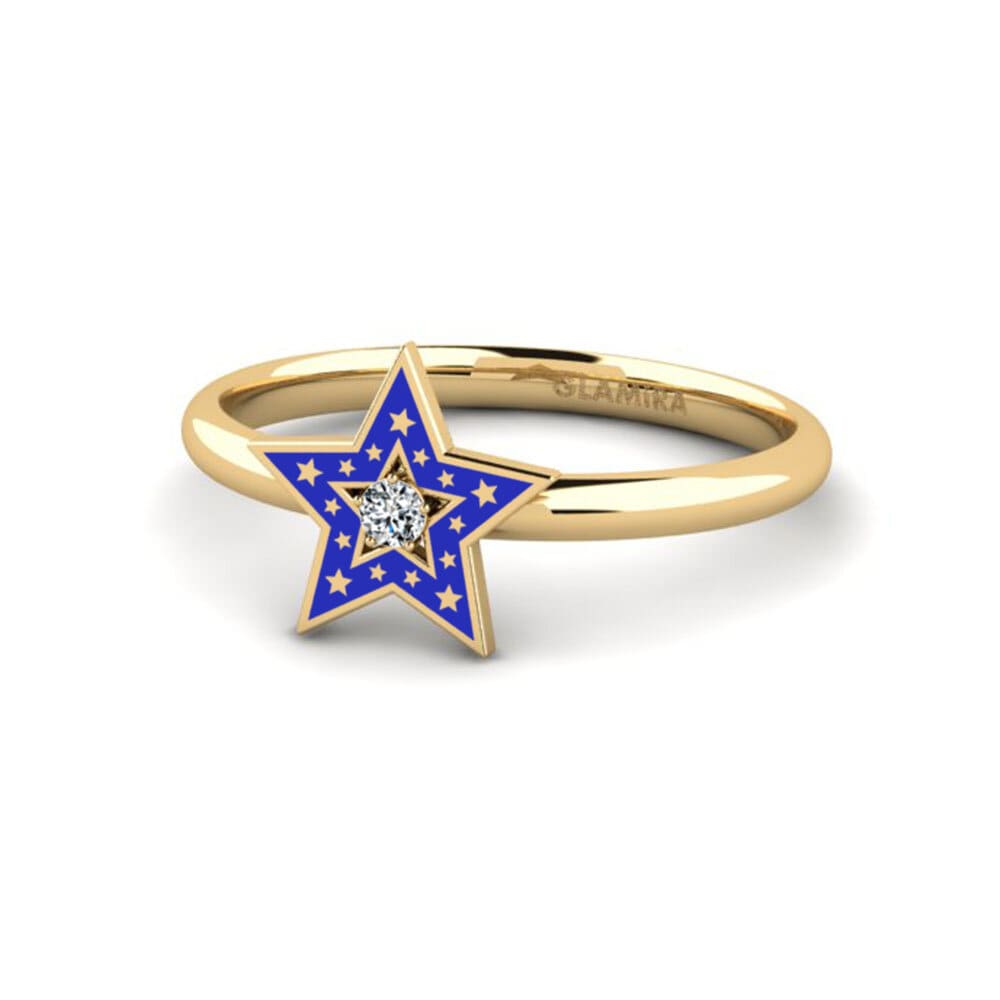 Gelbgold 375 Ring Taniksc