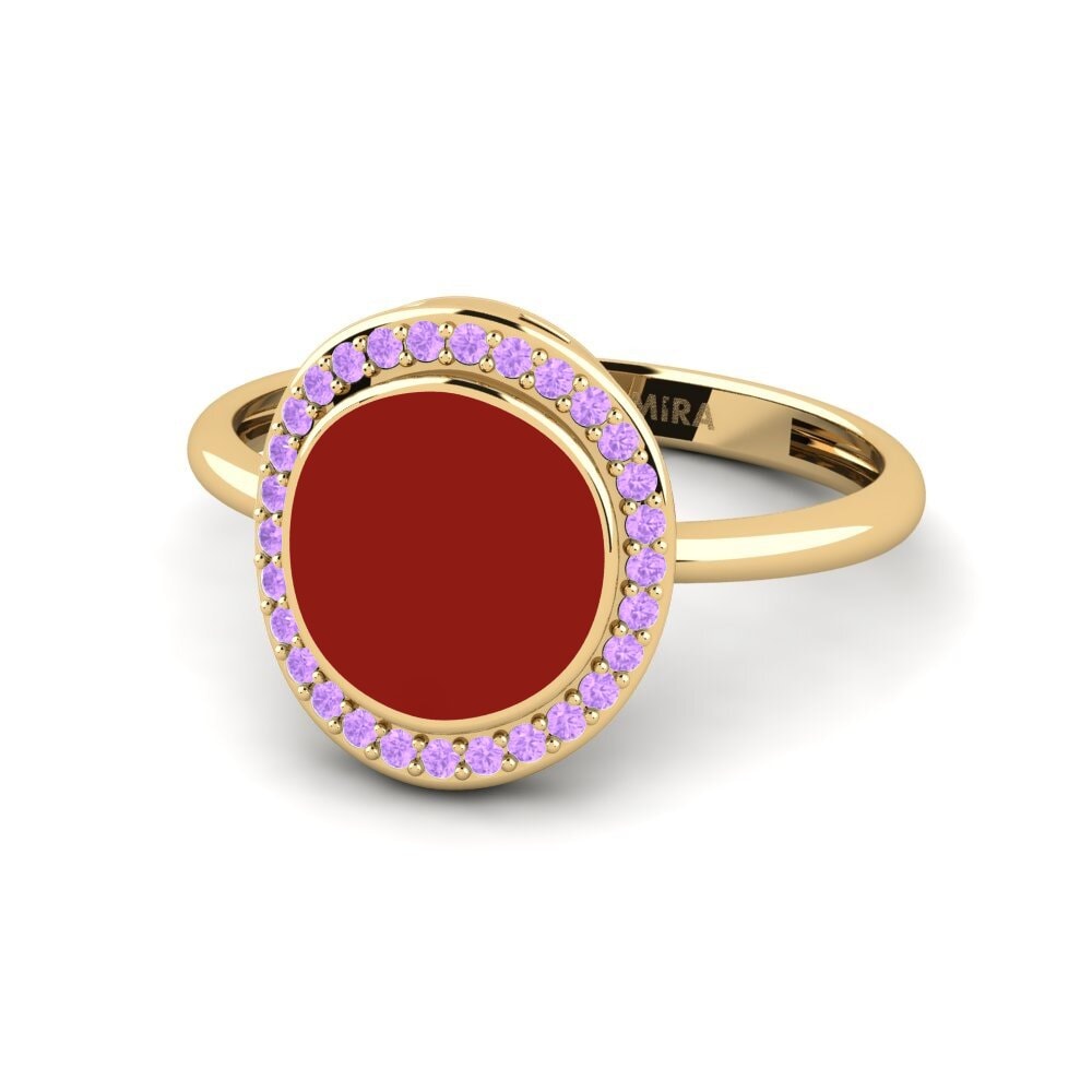 Amethyst Ring Waldglas