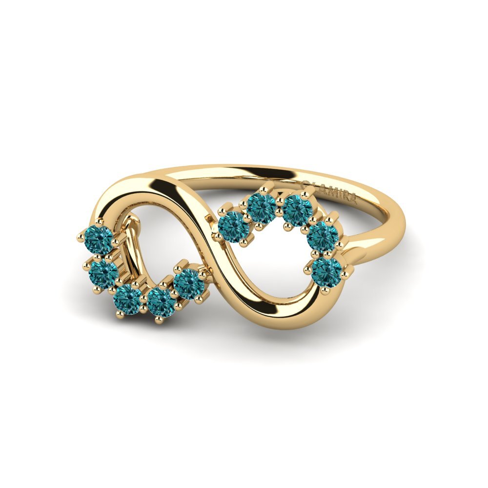 Blauer Diamant Ring Willies
