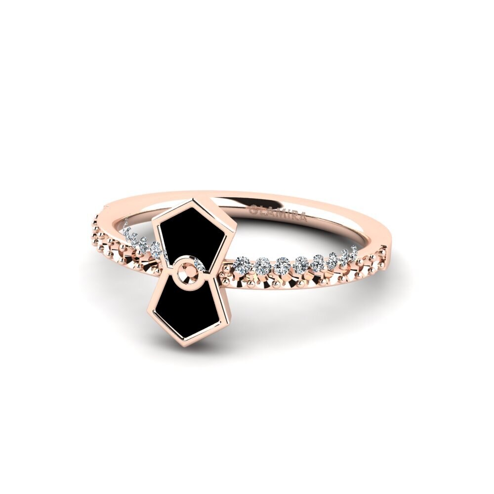 14ct Rose Gold Ring Xentosa