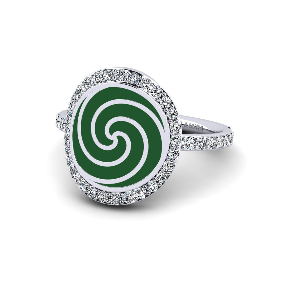 White Silver Ring Xepalta