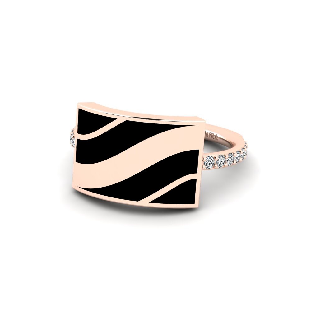 14ct Rose Gold Ring Xertoma