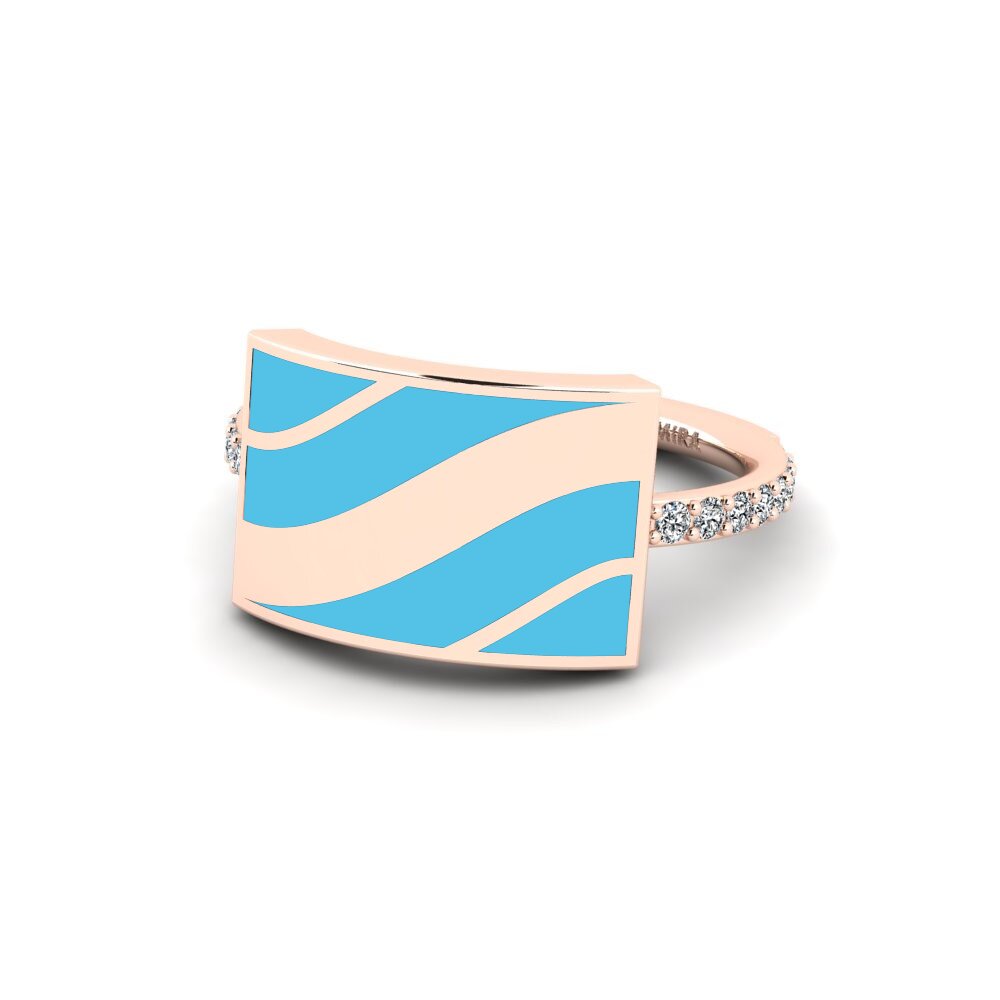 14ct Rose Gold Ring Xertoma