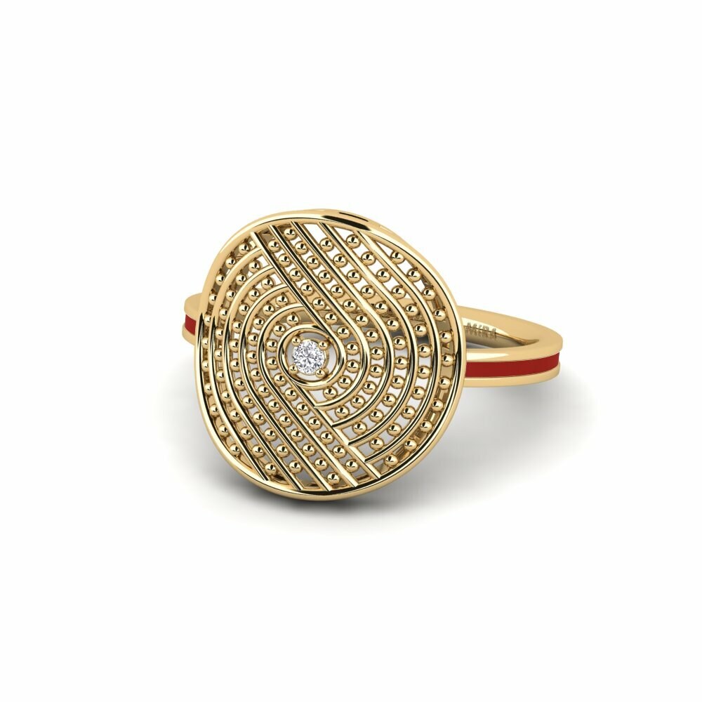 Diamant De Synthèse Bague Xertopla