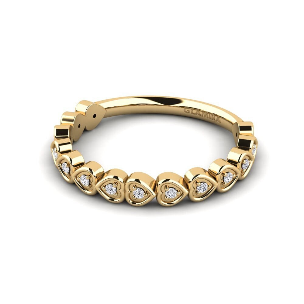 Diamante cultivado en laboratorio Anillo Yamid