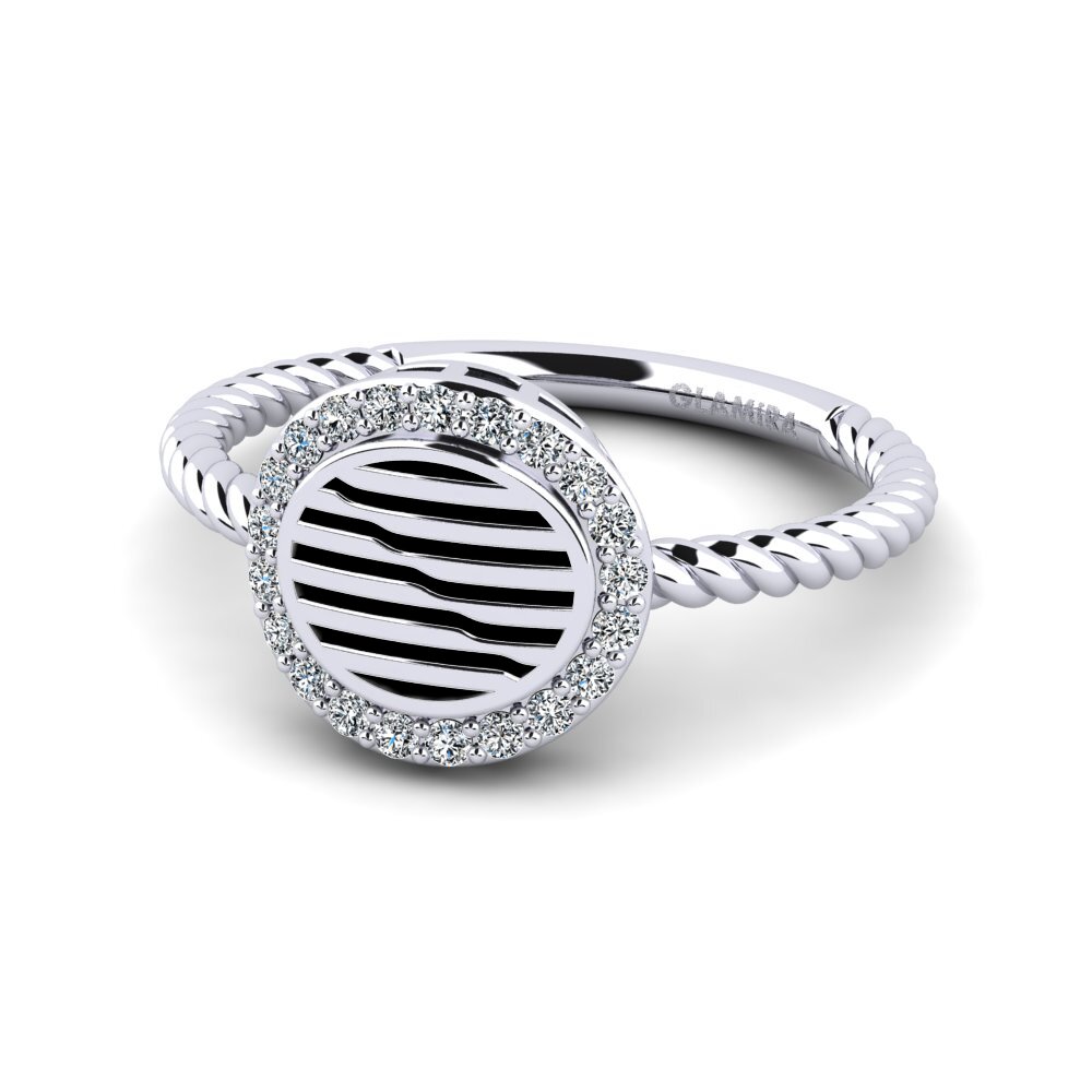 White Silver Ring Yandijal