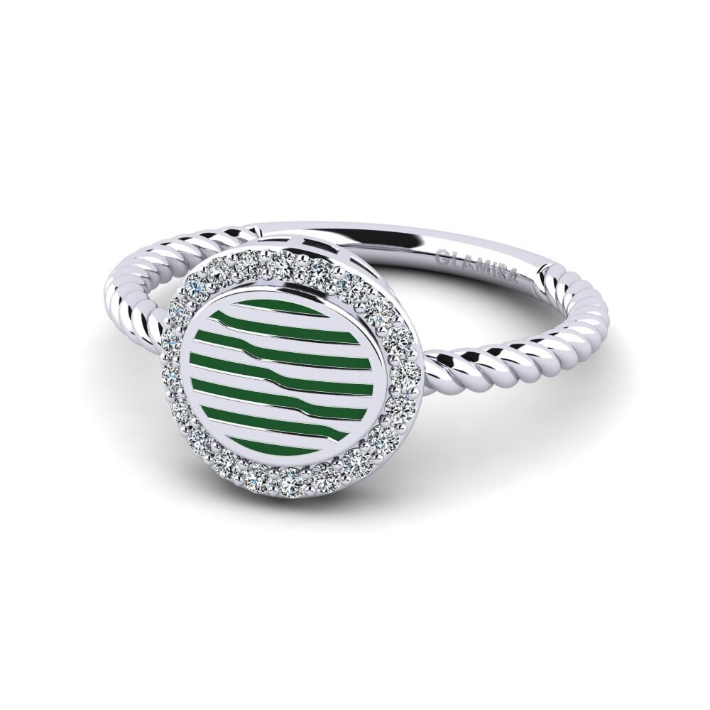 White Silver Ring Yandijal