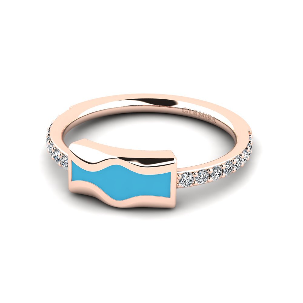 14ct Rose Gold Ring Yandinan