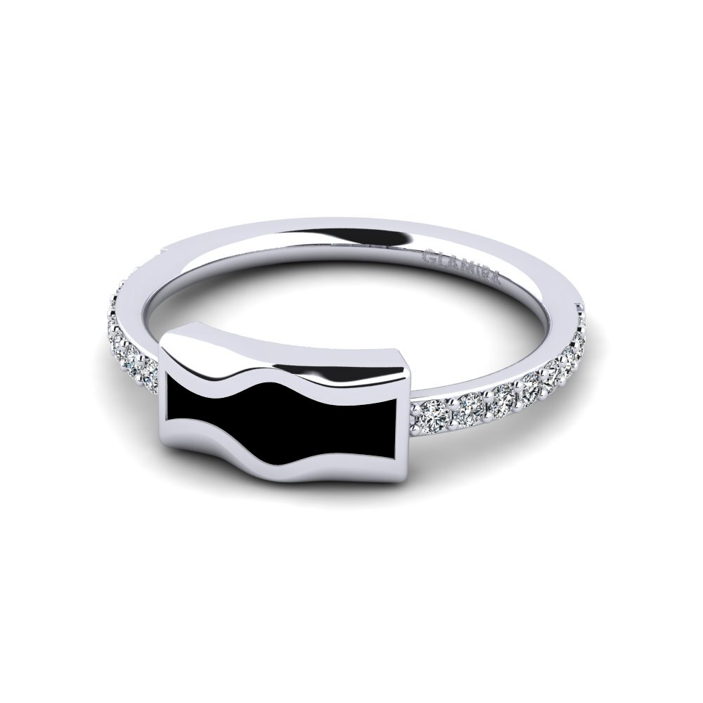 White Silver Ring Yandinan