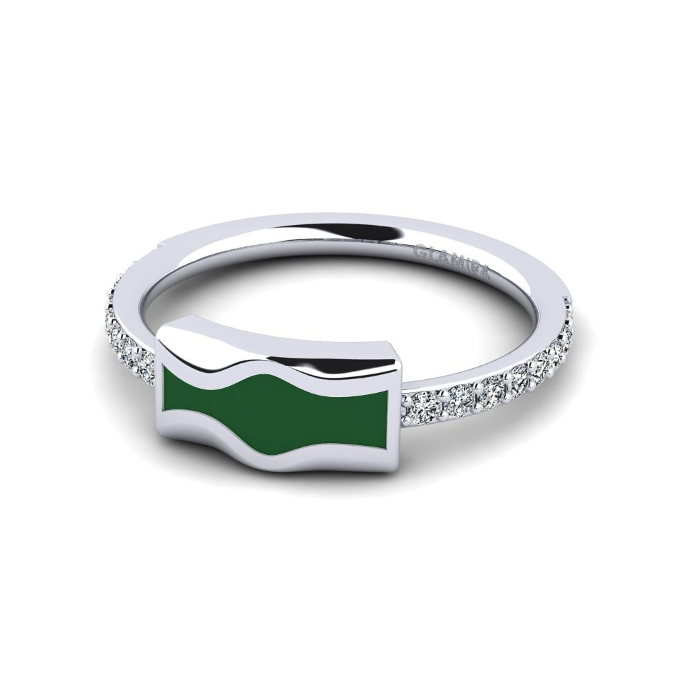 White Silver Ring Yandinan