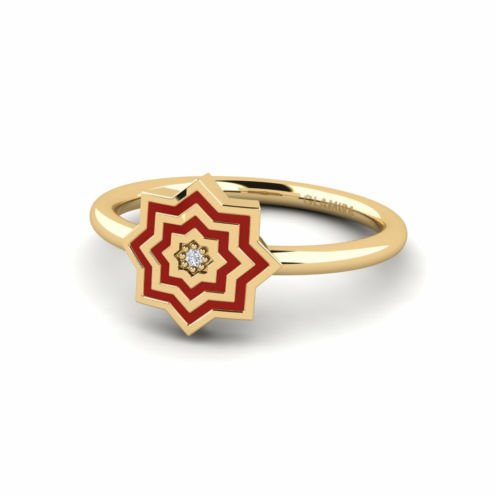 Diamant De Synthèse Bague Yandinaw