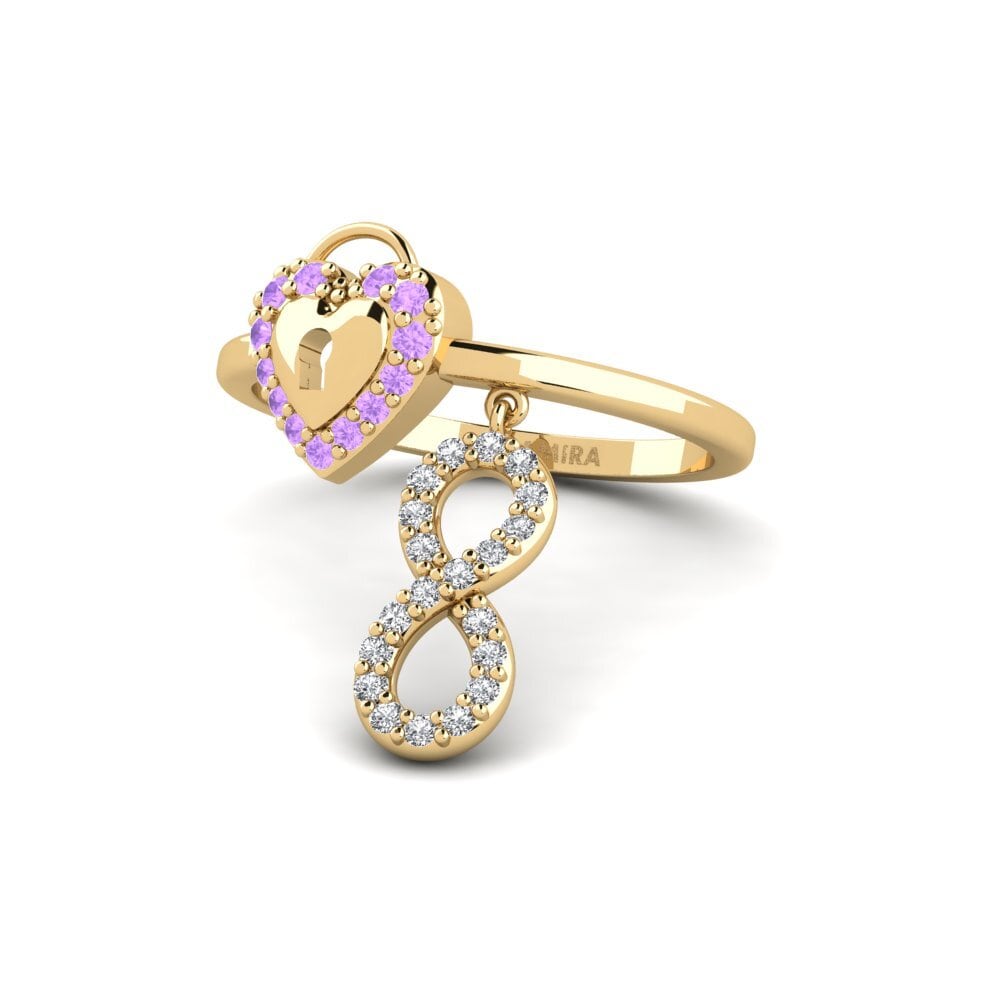 Amethyst Ring Amikeco