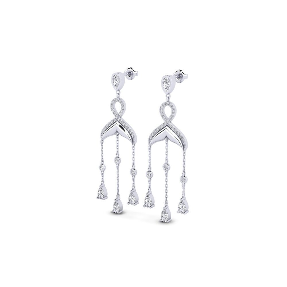 Paladio Diamante Pendiente de mujer Arauco