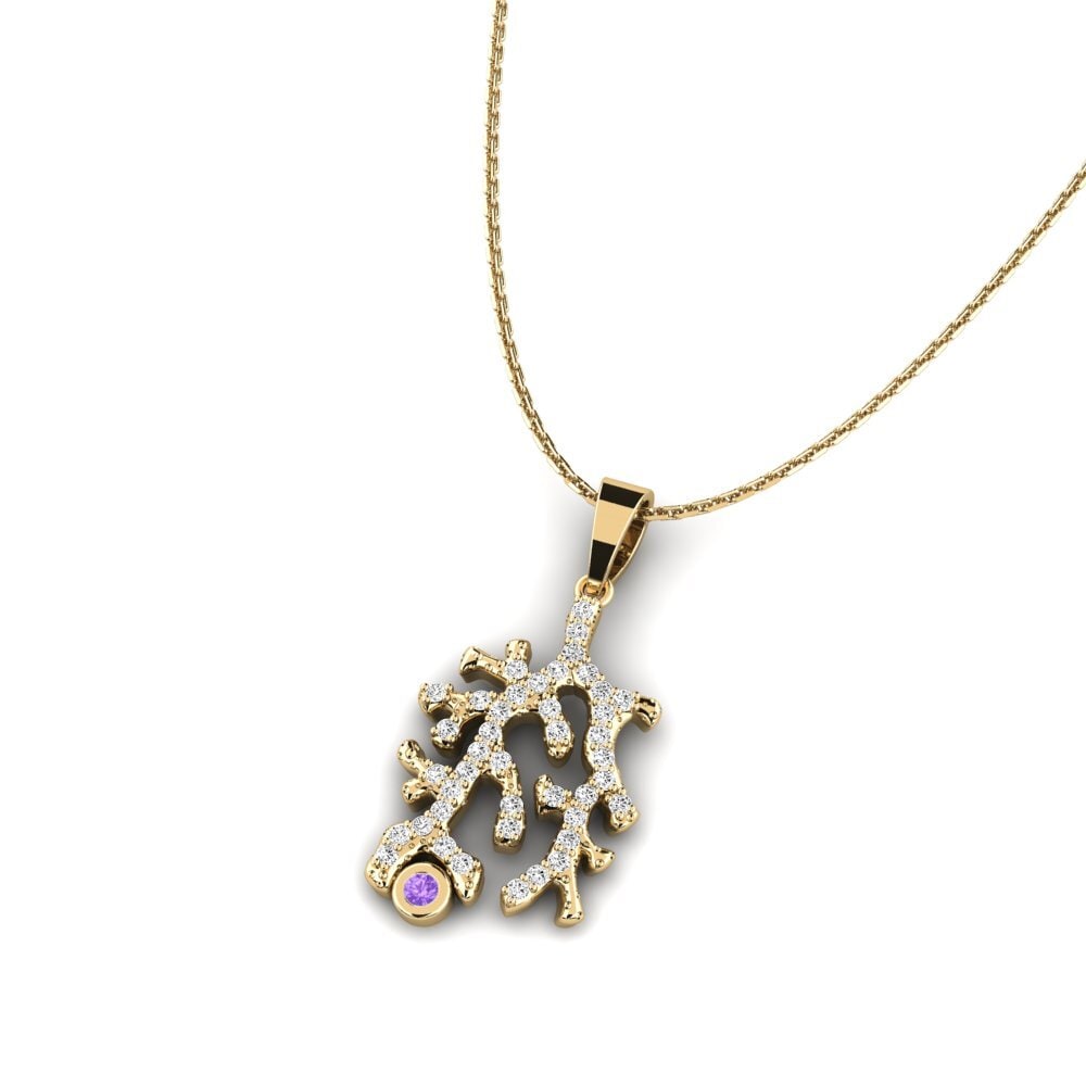 Amethyst Women's Pendant Avuksi