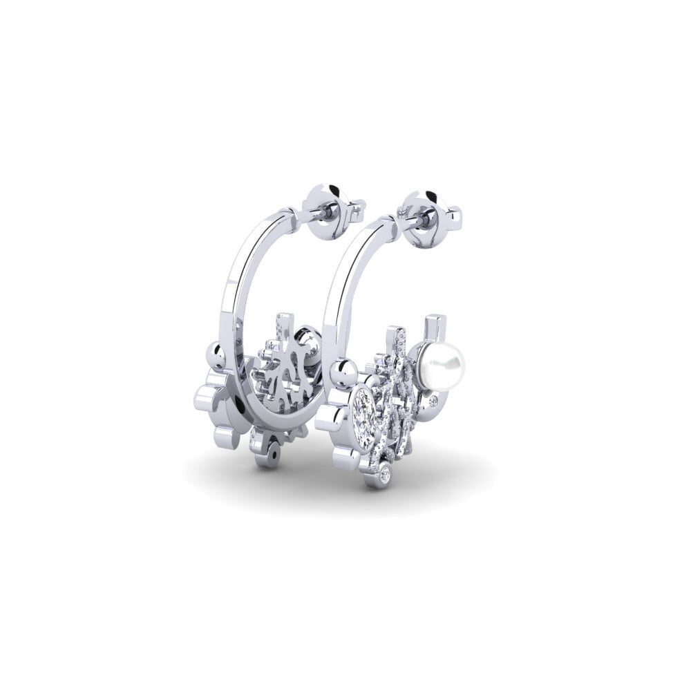 Paladio Diamante Pendiente de mujer Cekpet