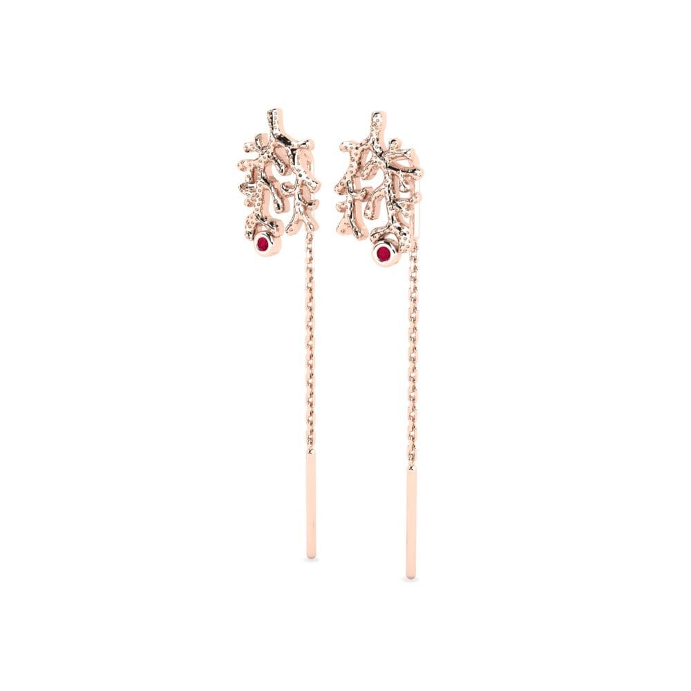 14ct Rose Gold Women's Earring Conquistane