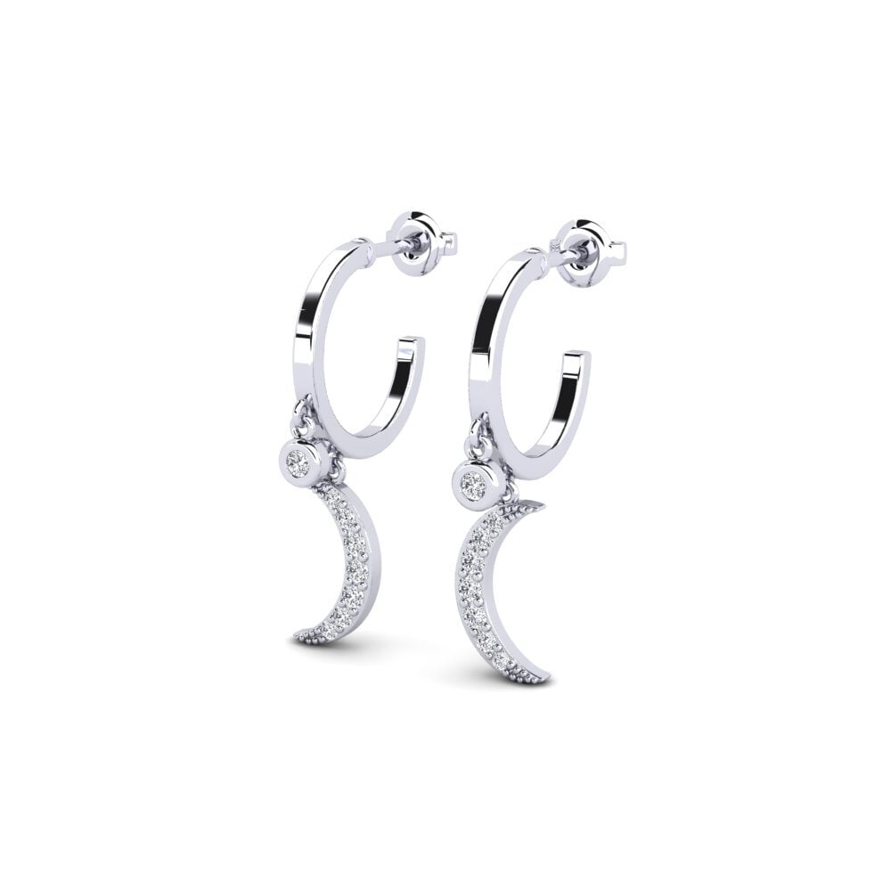 Paladio Diamante Pendiente de mujer Dekuji